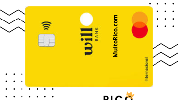 cartão de crédito Will Bank Mastercard Internacional