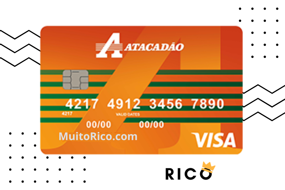 cartão de crédito Atacadão Mastercard ou Visa Internacional