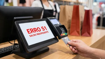 erro 51 no cartão